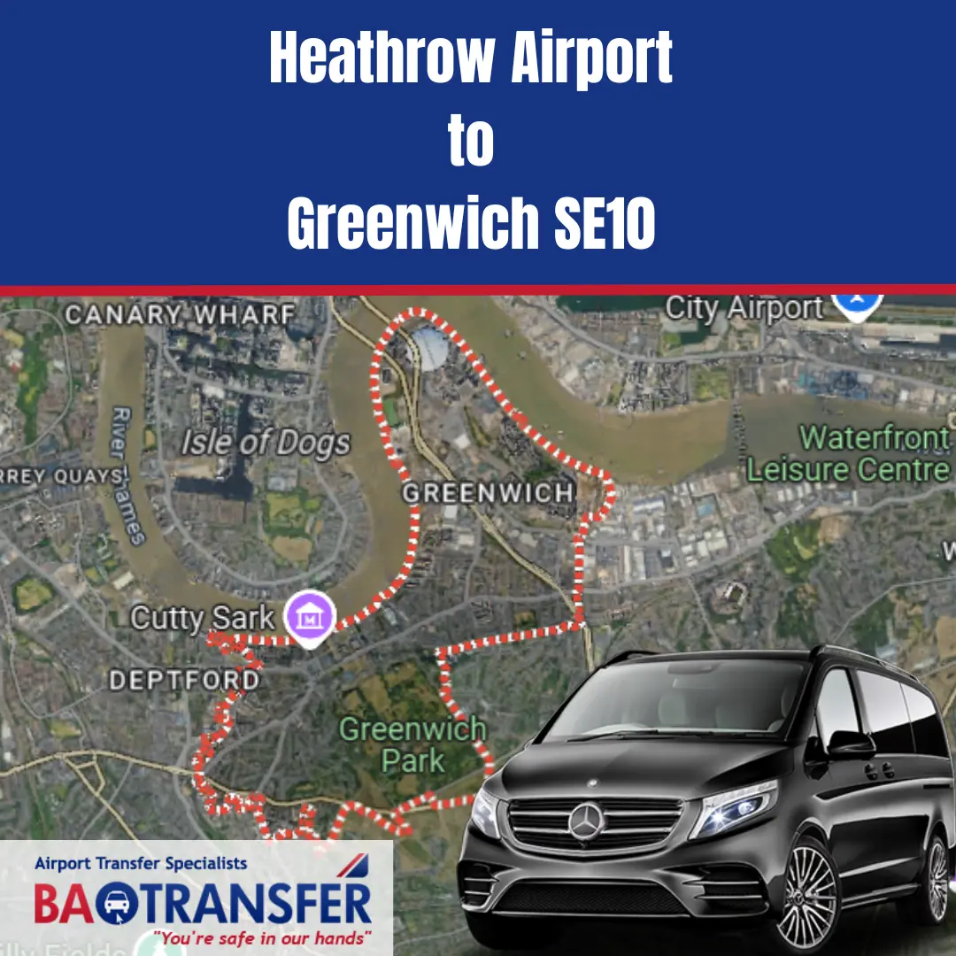 Heathrow to Greenwich