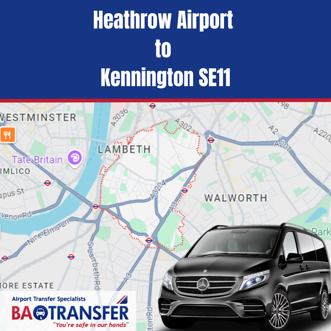 Heathrow Airport To Kennington