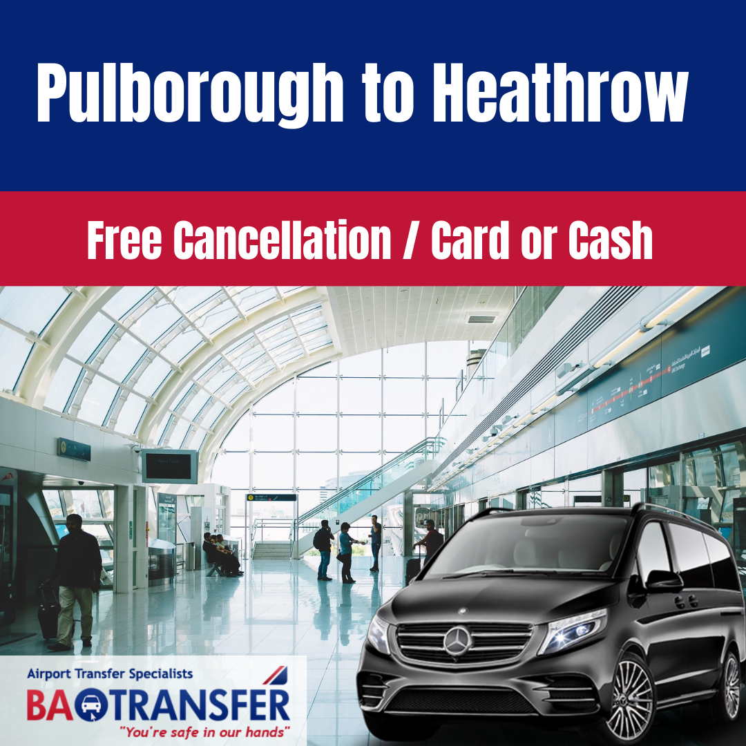 Luxury transfer from Pulborough to Gatwick